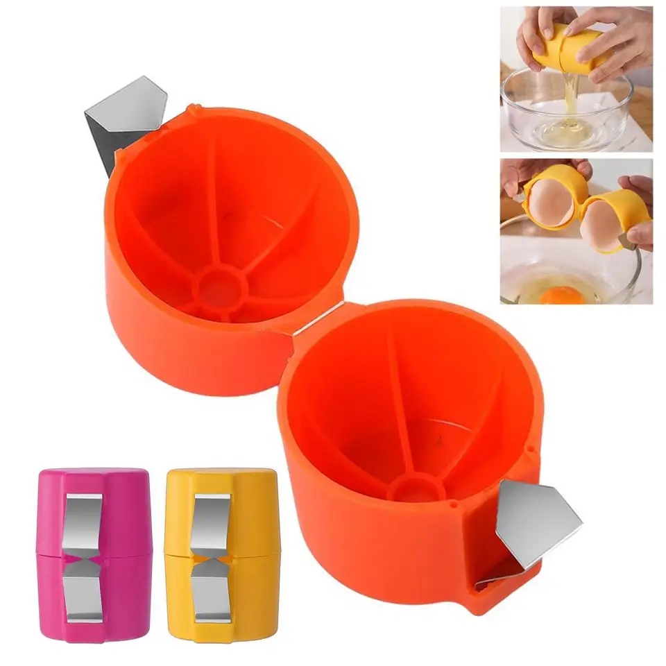 Egg Separator Tool - Abridor de cáscara de huevo batidor