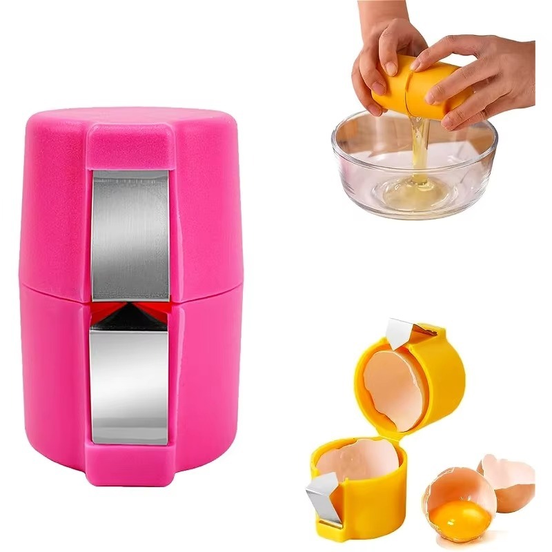 Egg Separator Tool - Separador de huevos de acero inoxidable