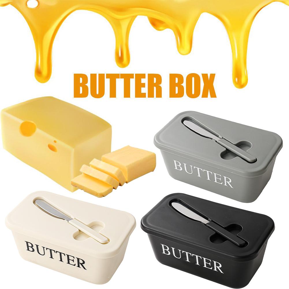 Kitchen Gadgets Organizer - Mantequillera de PP con Tapa y