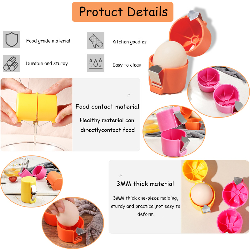 Abridor de cáscara de huevo, h - Egg Separator Tool reseña y precio
