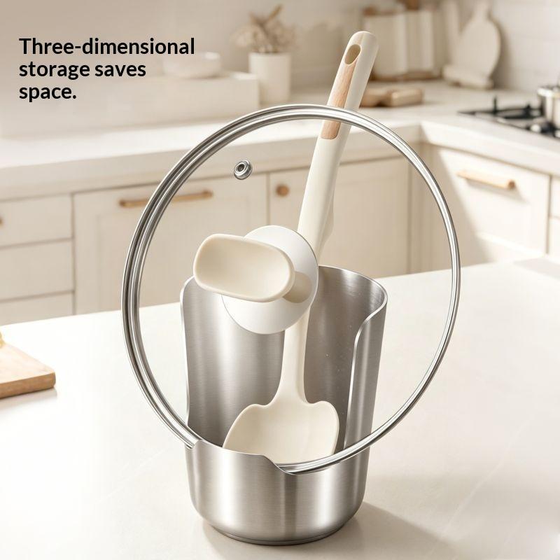 Soporte para cucharas y tapas  - Kitchen Gadgets Organizer reseña y precio