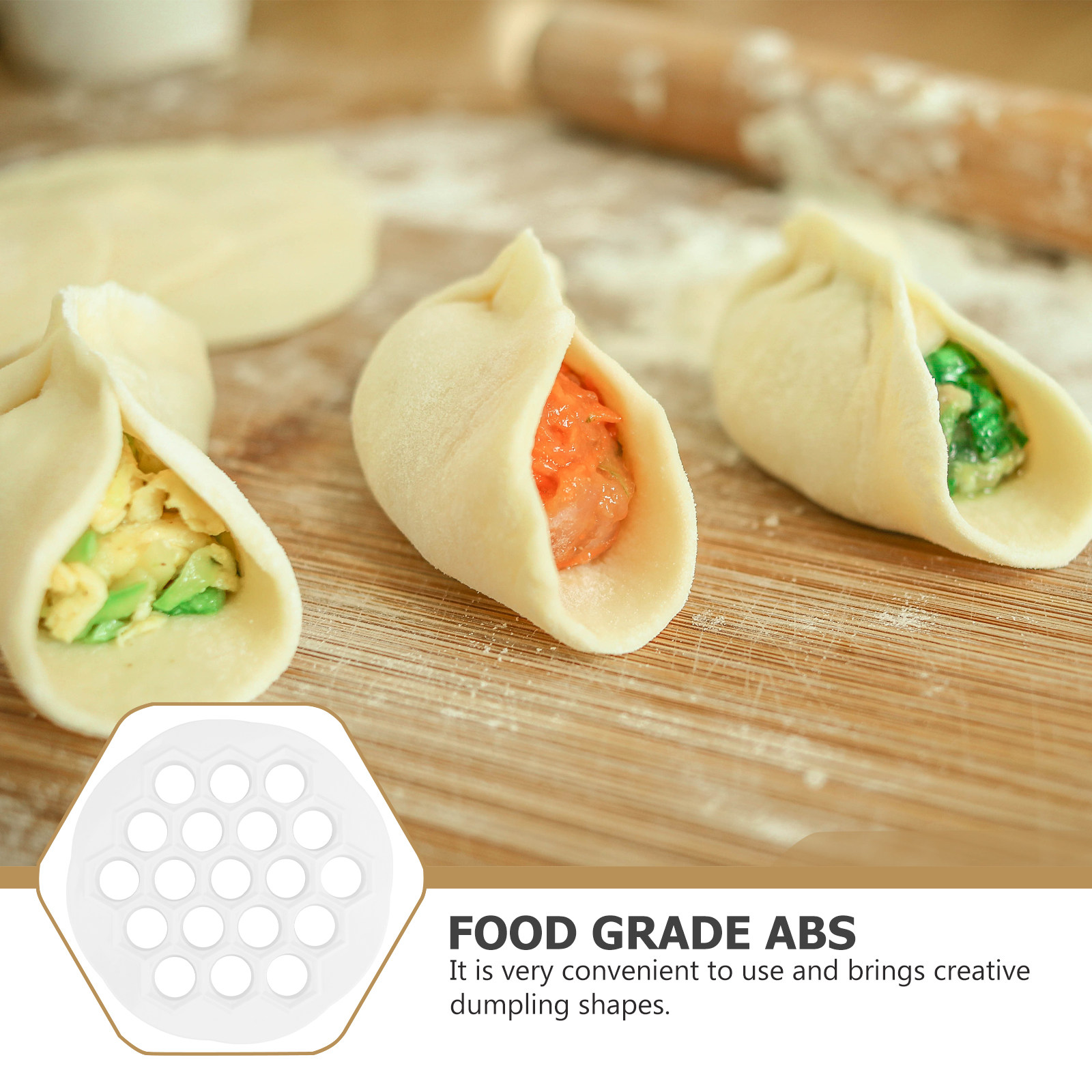 Molde para hacer dumplings con - Kitchen Gadgets Dumpling Maker reseña y precio