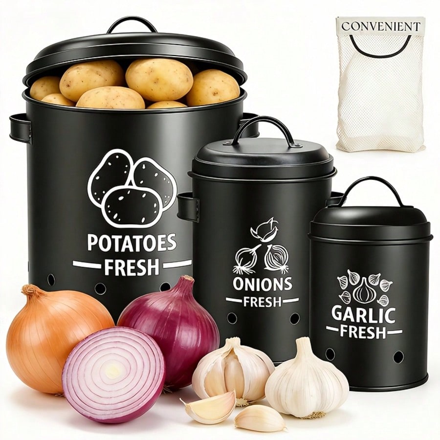 Juego de recipientes para alma - Kitchen Gadgets Organizer reseña y precio