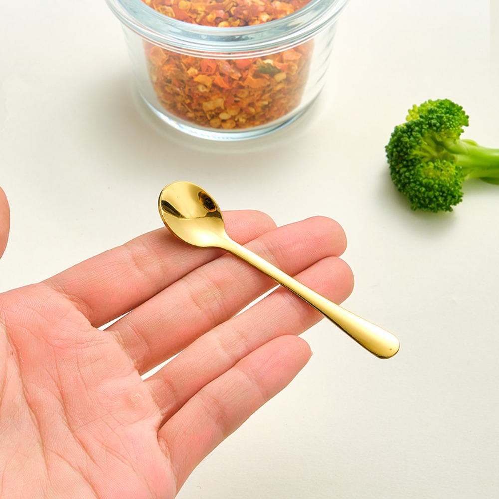 Cuchara pequeña portátil de ac - Kitchen Gadgets Gold reseña y precio