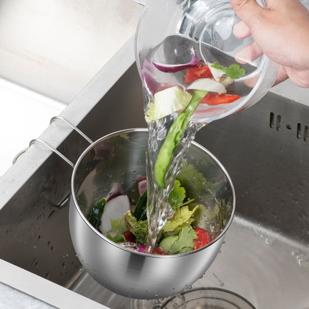 Cesta de drenaje para fregader - Kitchen Helper Gadgets reseña y precio