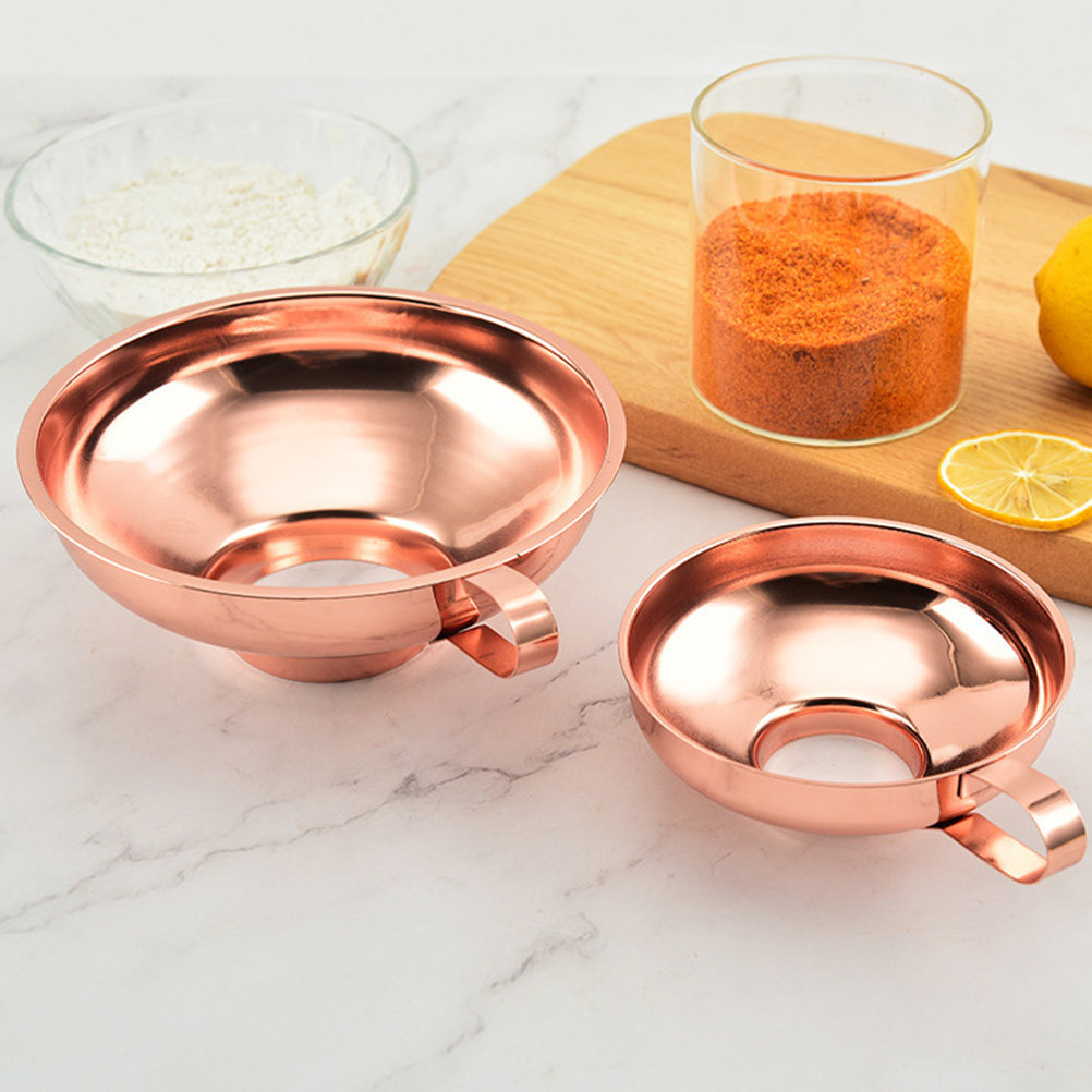 1 unidad de embudo de acero in - Kitchen Gadgets Gold reseña y precio