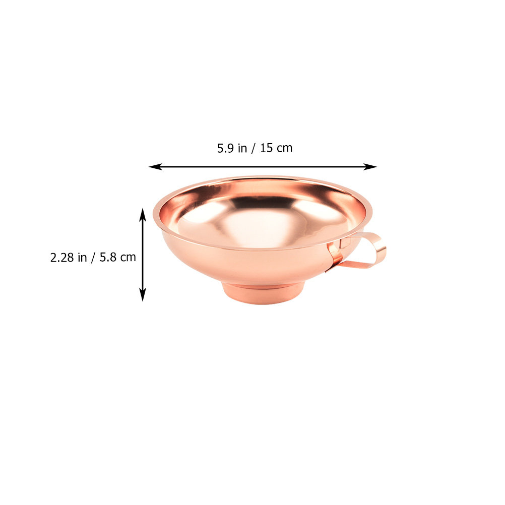 1 unidad de embudo de acero in - Kitchen Gadgets Gold reseña y precio